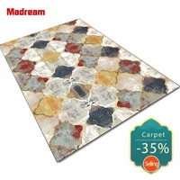 madream moroccan ethnic style rugs for bedroom hot sale american geometric living room carpet non slip home decor bedside mat