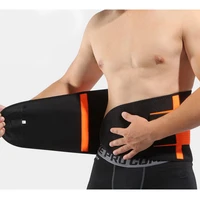 waist support belt back waist trainer trimmer belt gym waist protector weight lifting sports body shaper corset faja sweat