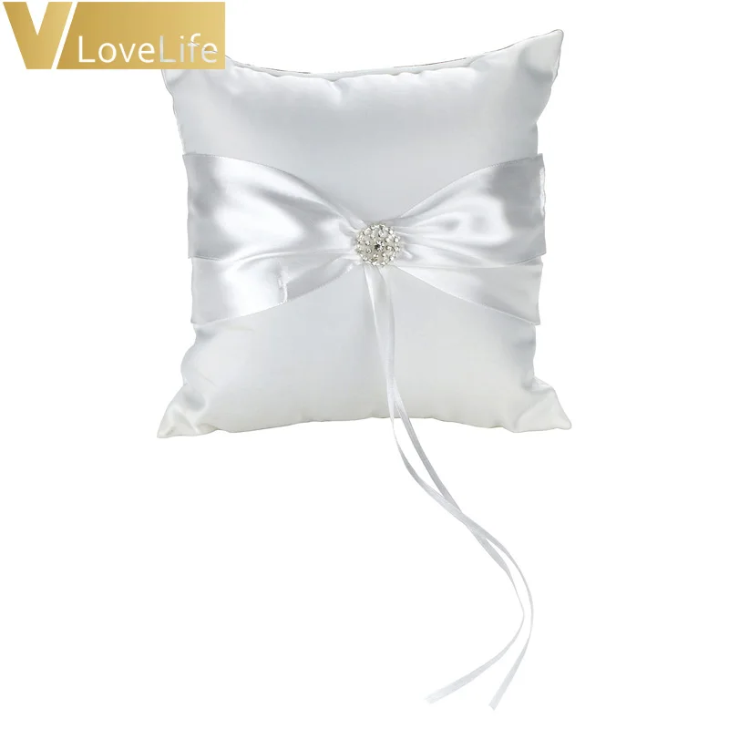 4 шт./компл. Белая лента для гостевой книги с бантом Стразы свадебная церемония