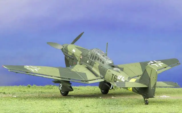 Хобби мастер JU-87 Stuka dive bomber руль 1/72 литье под давлением модель самолета |
