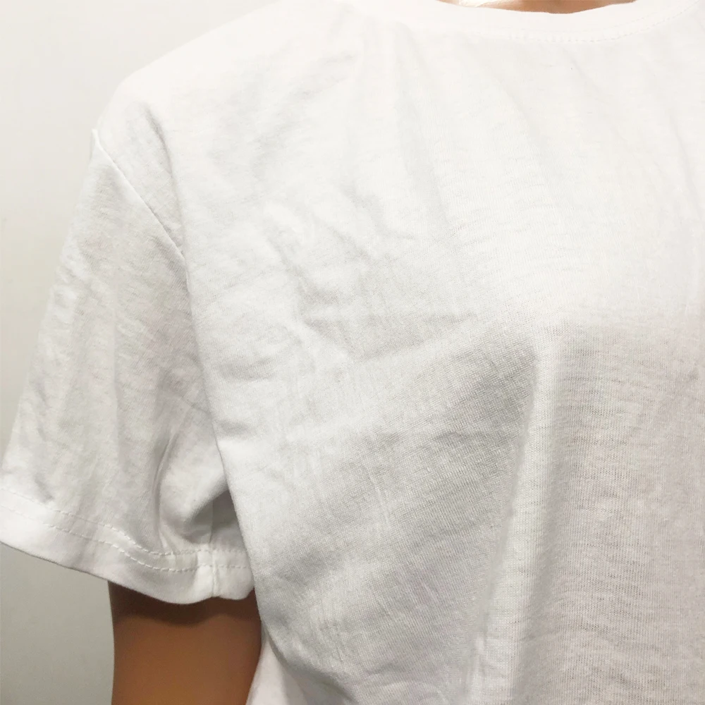 Футболка женская с круглым вырезом топ коротким рукавом радужным принтом You Are My