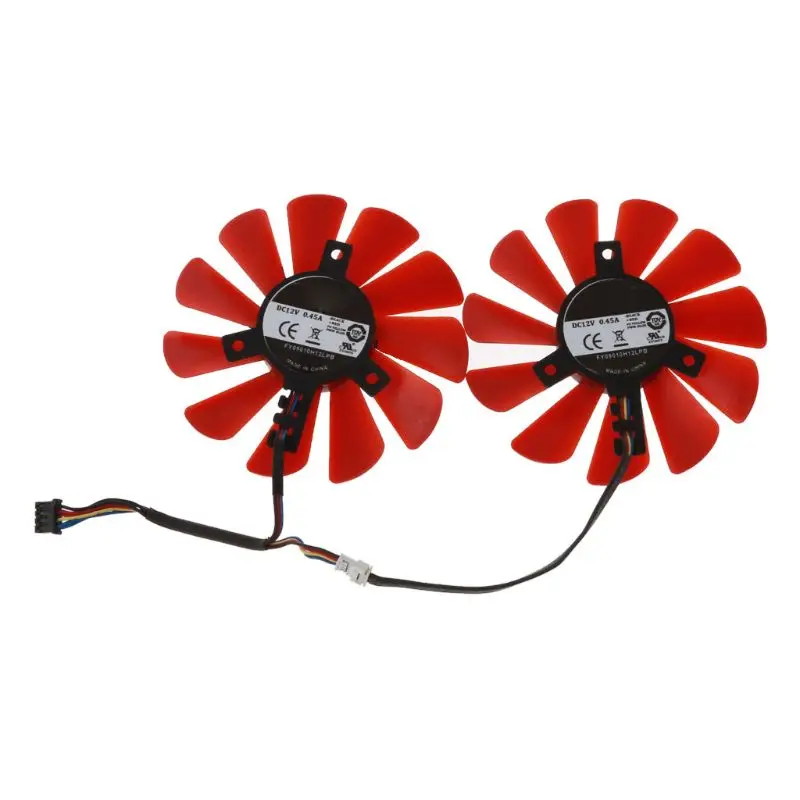 FY09010H12LPB Сервер охлаждающий вентилятор DC 12V 0.45A 4pin Графика карты кулер