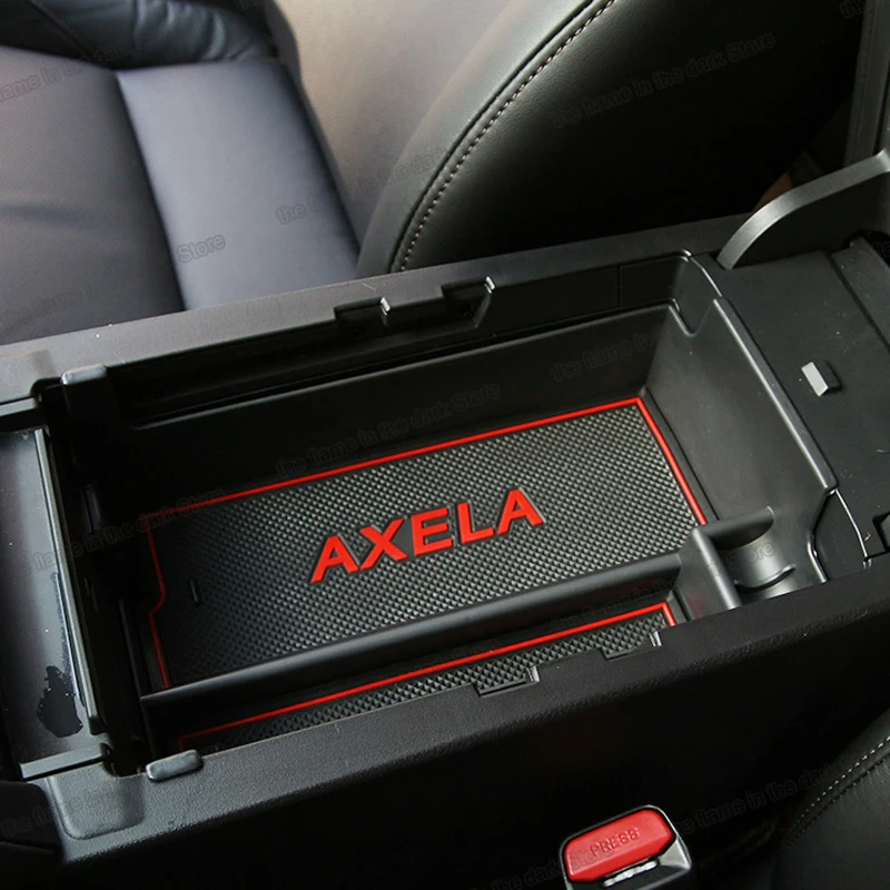 

Lsrtw2017 Car Center Armrest Plate Storage Box for For Mazda 3 Axela 2019 2020 2021 Bp Interior Accessories Auto Decoration
