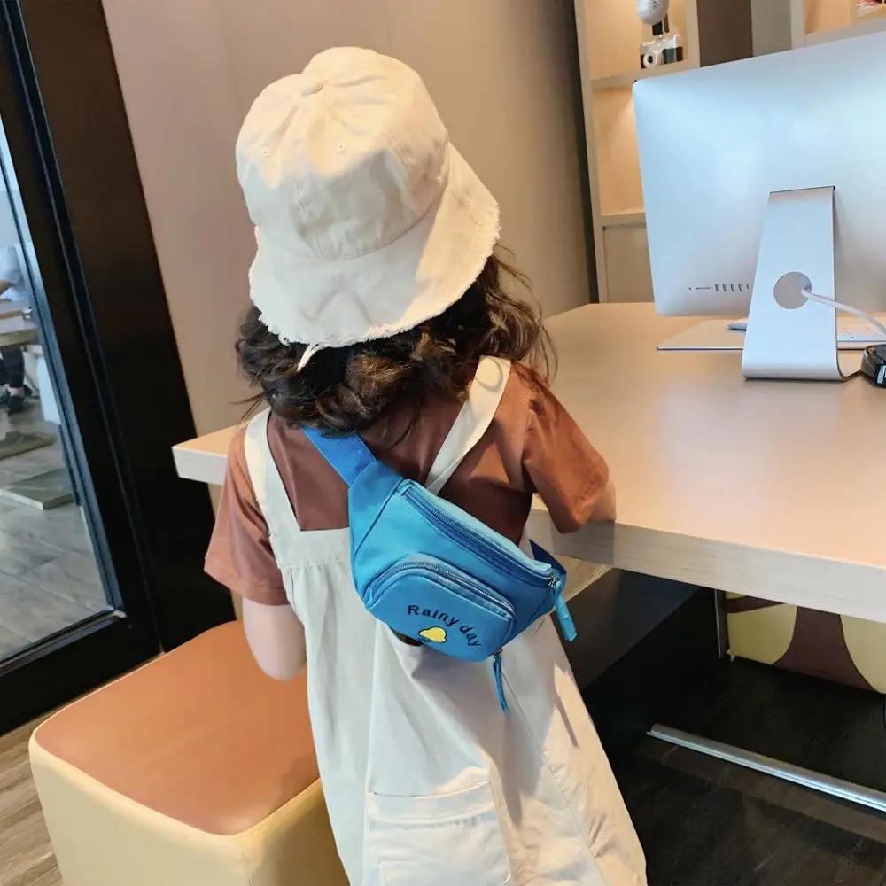 2020 Детская мода нагрудный карман сумка через плечо для детей мини поясная с