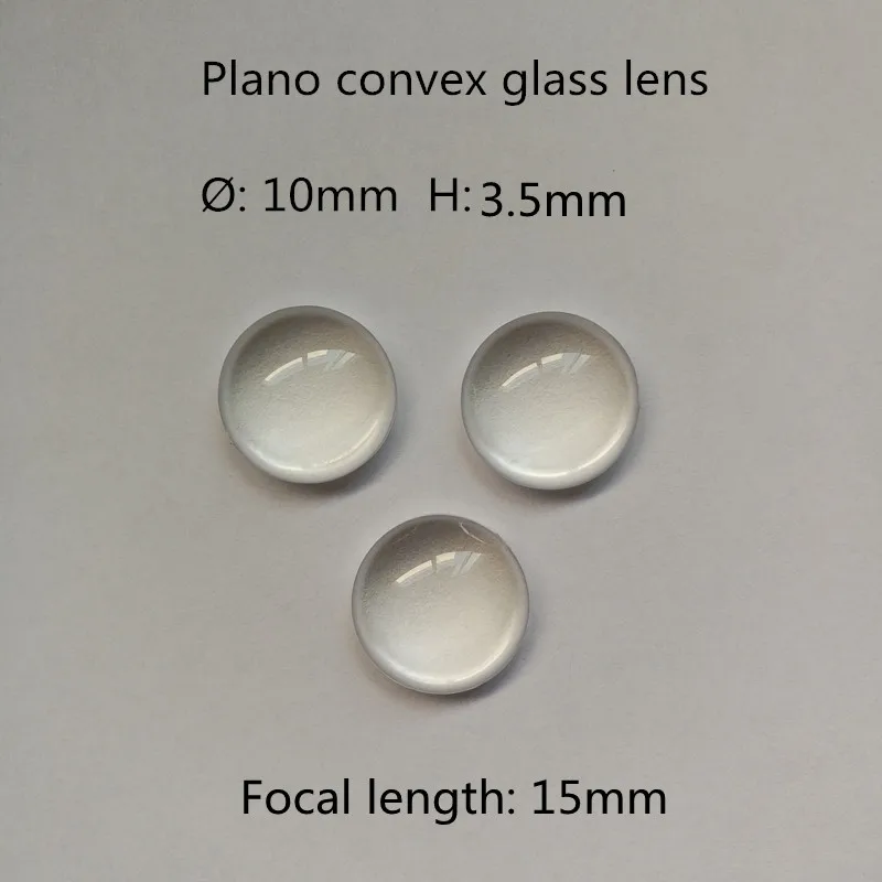 Высококачественный стеклянный объектив диаметром 10 мм фокусное расстояние 7 и 15 |
