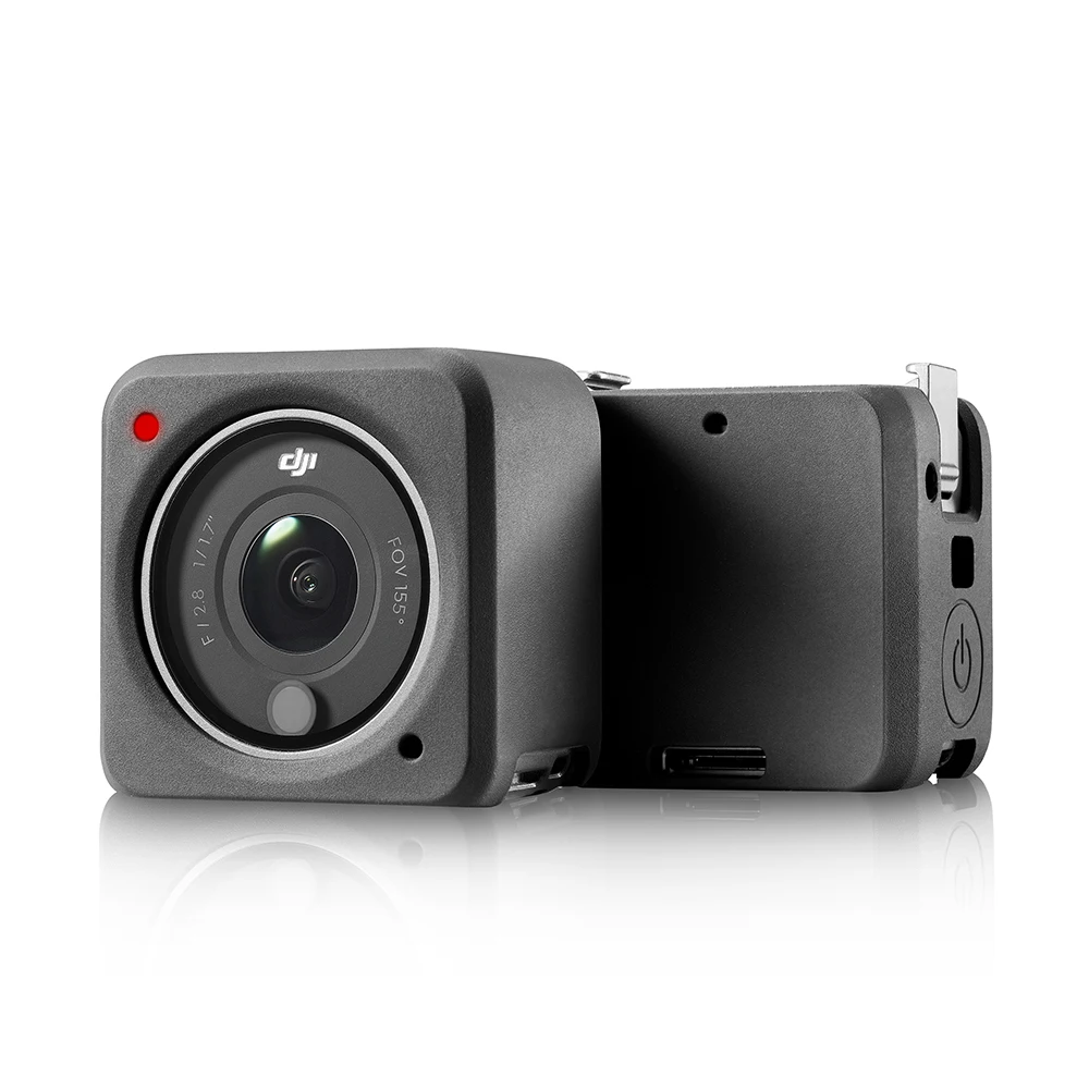 Силиконовый чехол для DJI Action 2 Защитная пленка экрана из закаленного стекла