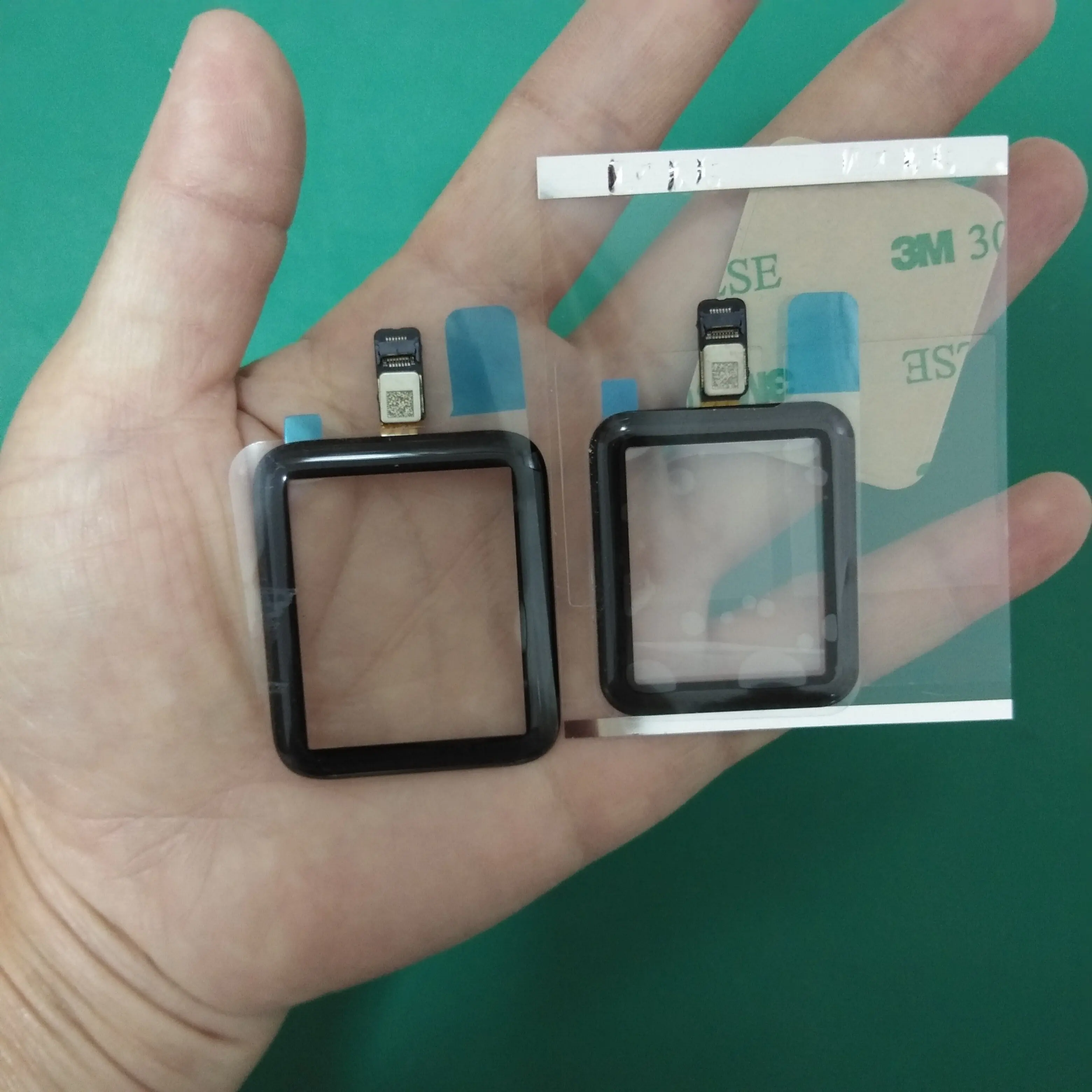 Проверенный сенсорный экран дигитайзер объектив добавить рамку наклейки для Apple