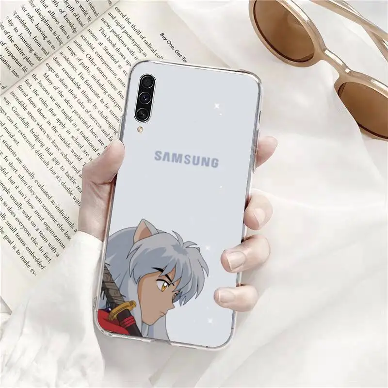 

Anime Inuyasha Higurashi Phone Case Transparent for Samsung s9 s10 s20 Huawei honor P20 P30 P40 xiaomi note mi 8 9 pro lite plus