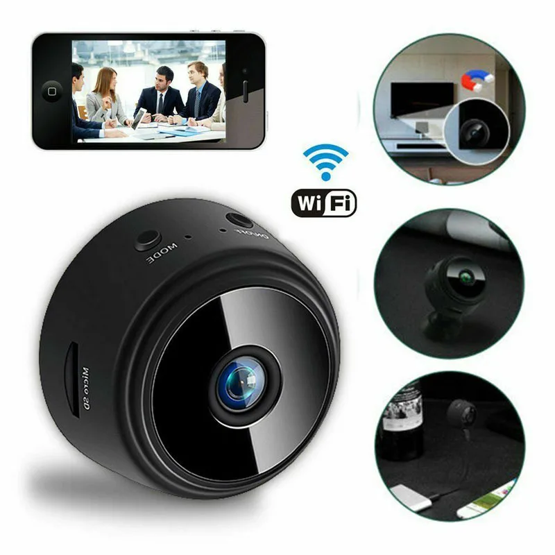 

Mini Camera A9 ip camera Original 1080P HD Mini Camcorder IR Night Vision Motion Detection Video surveillance camera wifi Camera