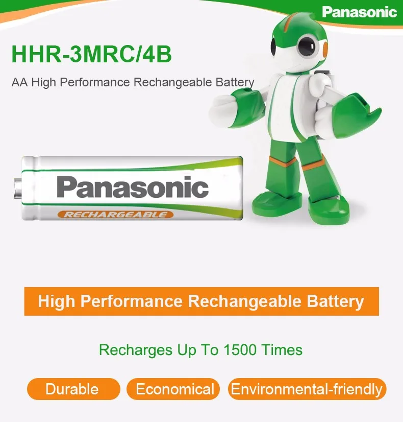 Panasonic AA батарея 4 шт./лот 1,2 в 2000 мАч аккумуляторная батарея для Eneloop никель-металл-гидридные батарейки AA для камеры игрушки