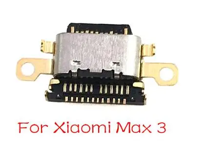 Mi Max 3 USB Jack Разъем для зарядки Порты и разъёмы для Xiaomi mi A1 A2 8 9 CC9E Max3 mi x 3 W красный mi Note 7 Pro Запасная часть - Цвет: Mi Max 3
