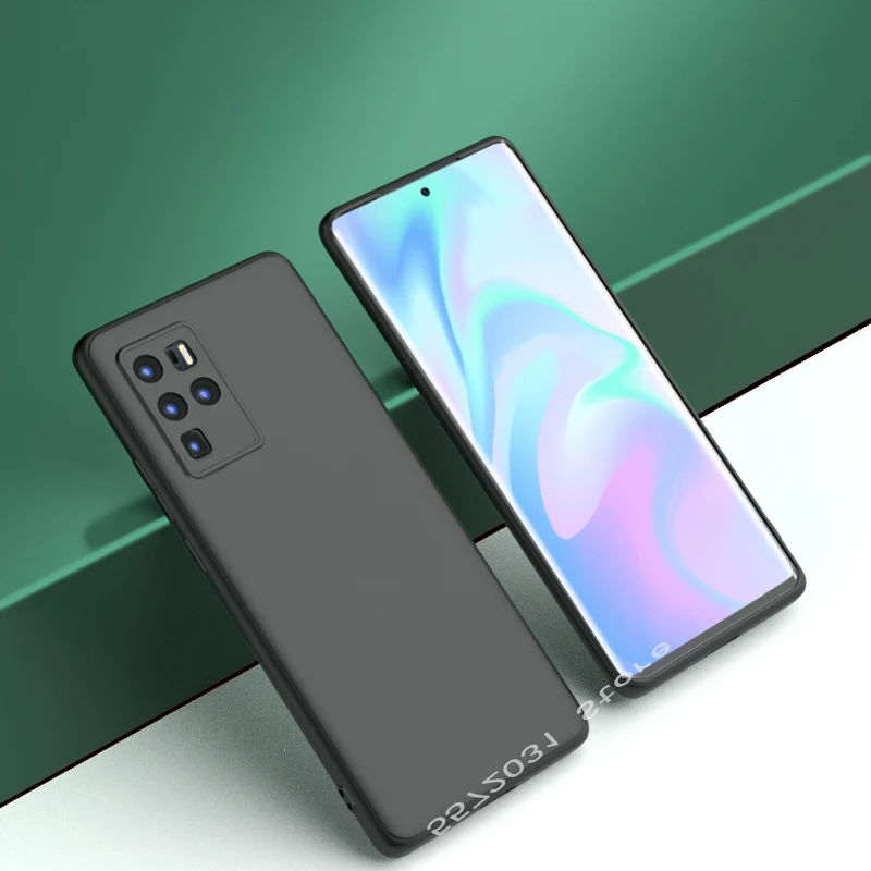 Чехол для ZTE Axon 30 Ultra матовый тонкий мягкий чехол телефона Siicone Pro задняя крышка