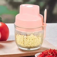 new nov mini 100ml300mlmultifunctional cordless vegetable chopper meat grinder food cutter usb rechargeable