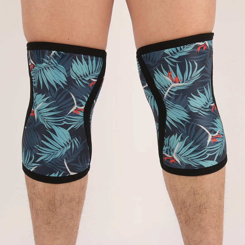 1 пара неопреновые компрессионные наколенники для мужчин и женщин тяжелой