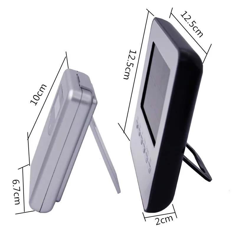 Цифровой ЖК-будильник метеостанция электронный термометр гигрометр 3 в 1