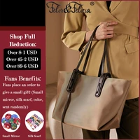 felix felicia fashion casual shoulder bags for women 2021 ladies brand high quality waterproof handbags oxford cloth tote bag