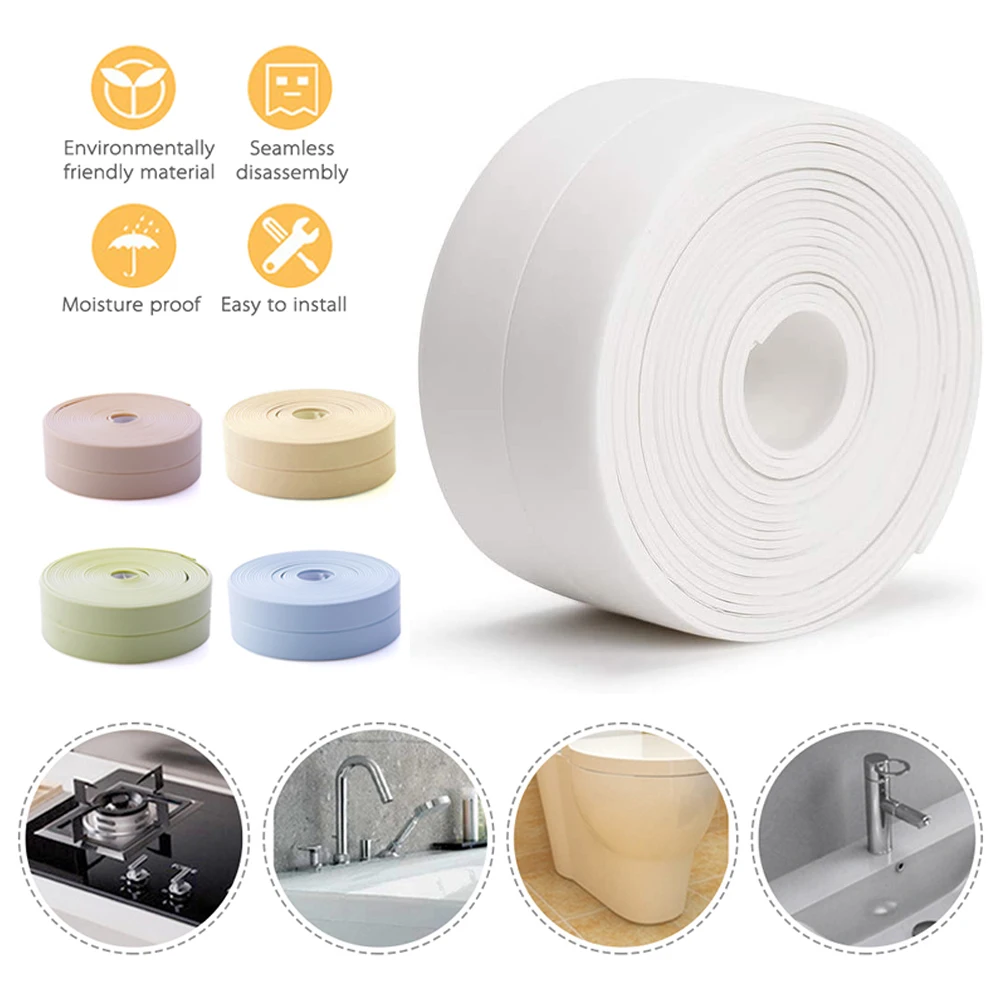Уплотнительная лента для ванной и душа 3 2 м герметичная самоклеящаяся