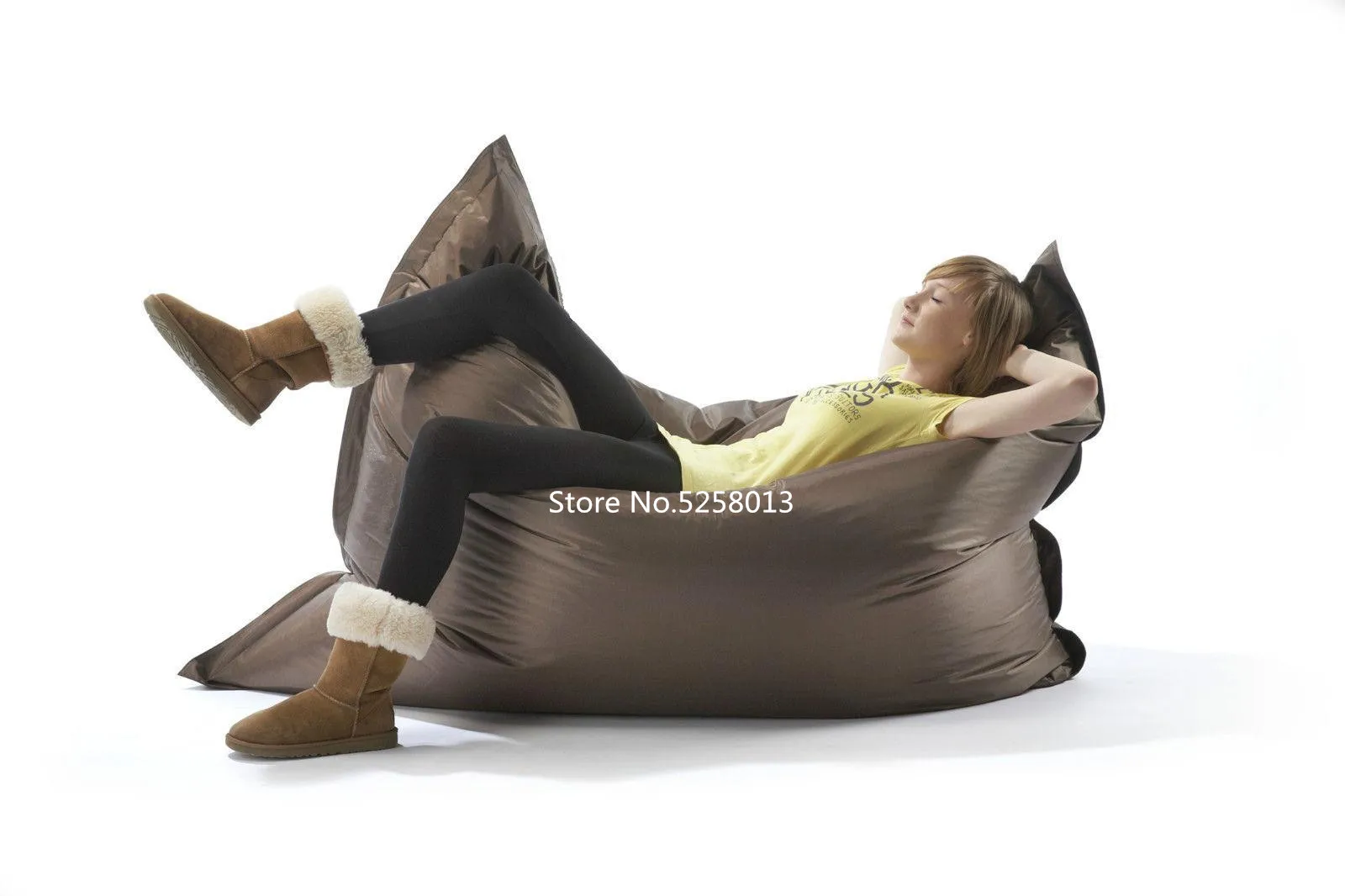 4 футов Jaxx Pillowsak Jr. На открытом воздухе младшей мешок фасоли, дети погремушка диванную подушку-водонепроницаемый, пыленепроницаемый, Цвет водоотталкивающей пропиткой