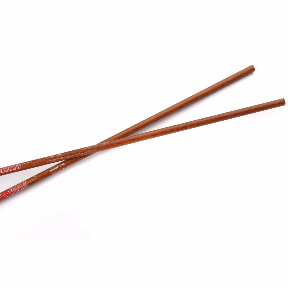 Стрелы Linkboy из дерева для стрельбы лука чистый карбоновый стержень стрелы 300 340 400