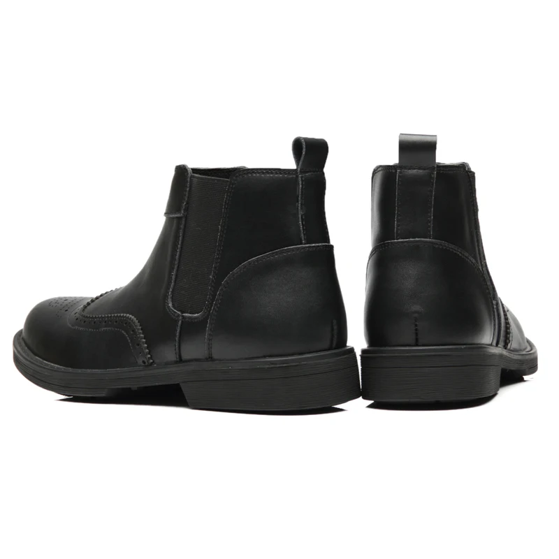 YIGER/Новинка; мужские Ботинки Martin; кожаные ботильоны без застежки; большие размеры; ботинки в байкерском стиле ручной работы; ковбойские ботинки; ботинки «Челси»; 151