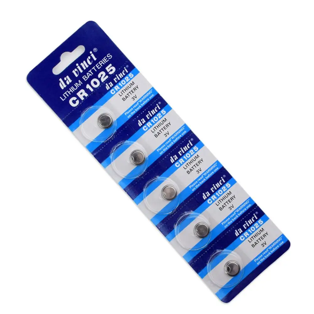 

3V High Energy Lithium Button/Coin Cells Batteries CR1025 Disposable 50 Pcs High Energy CR1025 3V Button Coin Cell Battery