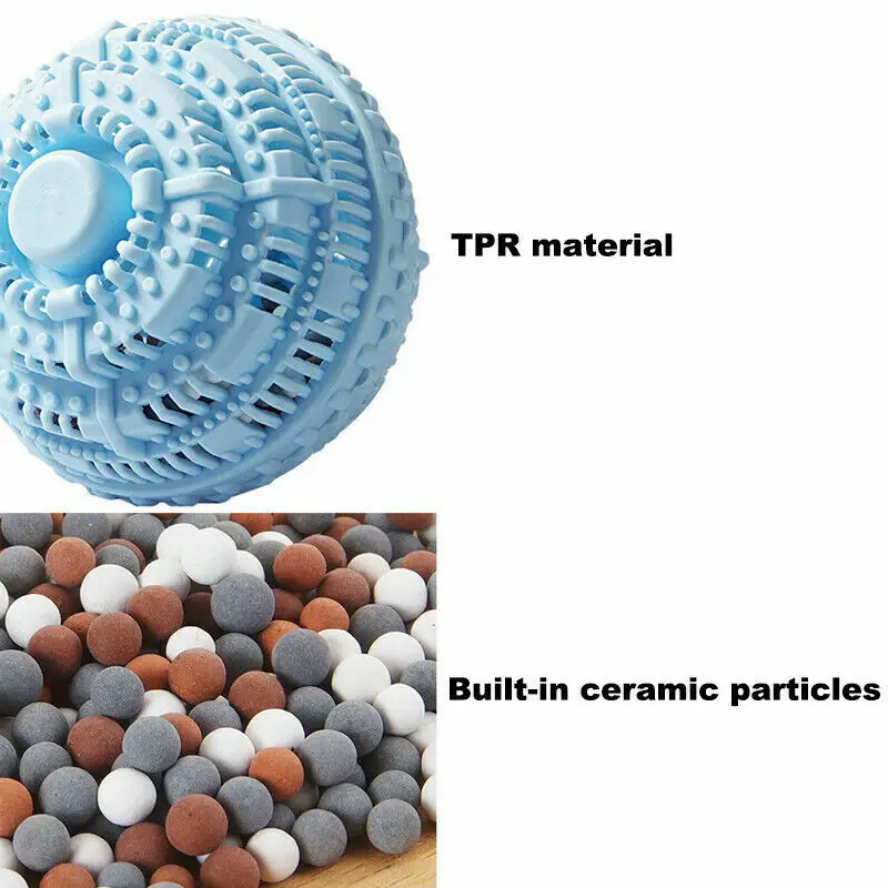 Чистящие шарики для стирки в стиральной машине Washzilla молекулы аниона чистящие