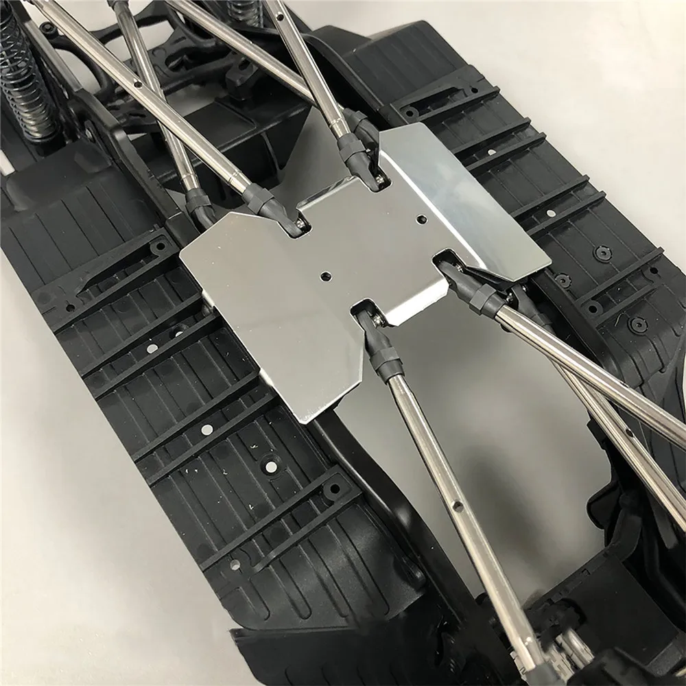 Передние противотехнические пластины Нижняя защита корпуса для Axial SCX10 III AXI03007