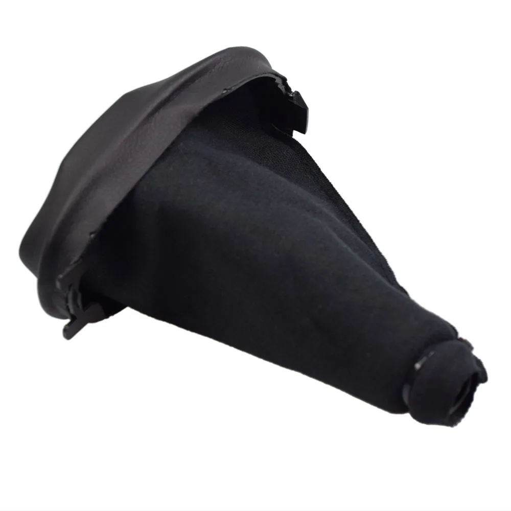 Ручка переключения передач 5-скоростная хромированный рычаг кожаный чехол для