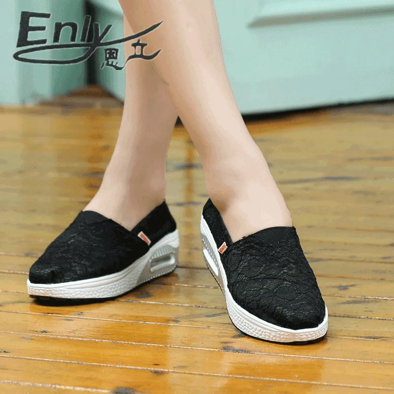 Туфли женские кружевные на каблуке 5 см Повседневная дышащая обувь вечерние