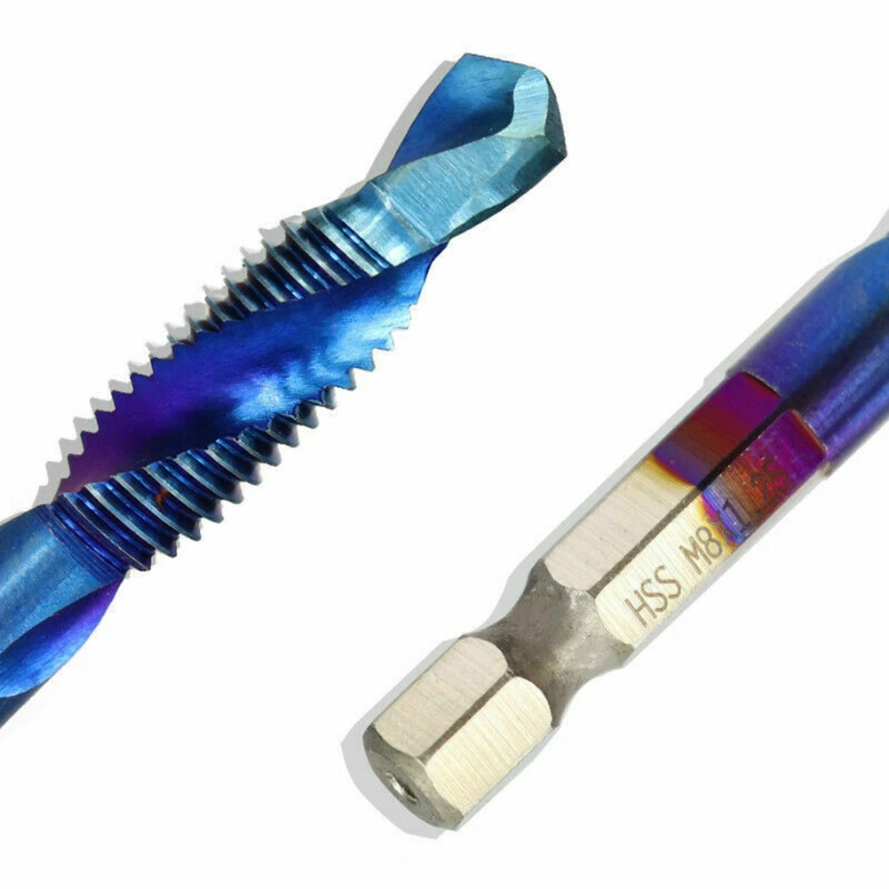 6pcs Thread Taps Drill Bit M3-M10 Spiral Screw Metric High speed steel | Инструменты