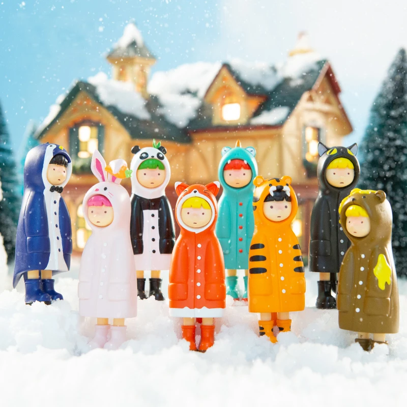 

Blind Box Figure Toys Adorable Rabbit Dear Series 9 Style Random Kawaii Surprise Anime Model Garage Kit Christmas Doll 8Pcs/Set