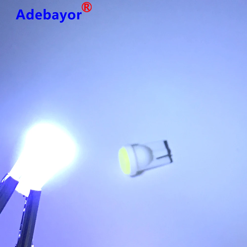 Светодиодный светильник T10 COB W5W 194 для салона автомобиля инструменты дверцы