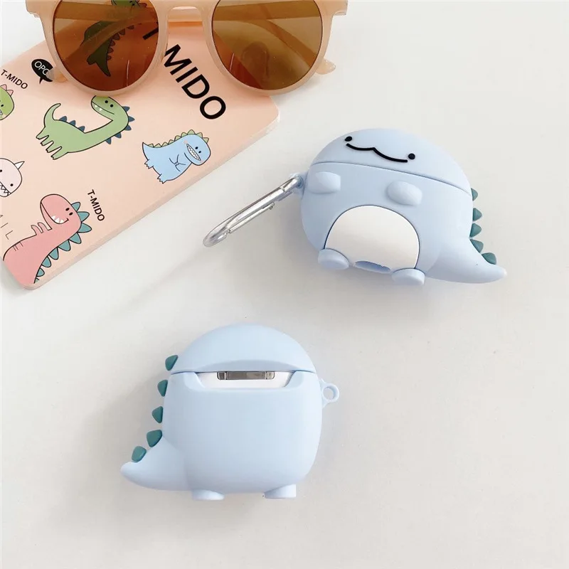 Для Airpods Pro 3D милый мультяшный Динозавр Детский рюкзак в виде пингвина стандарта