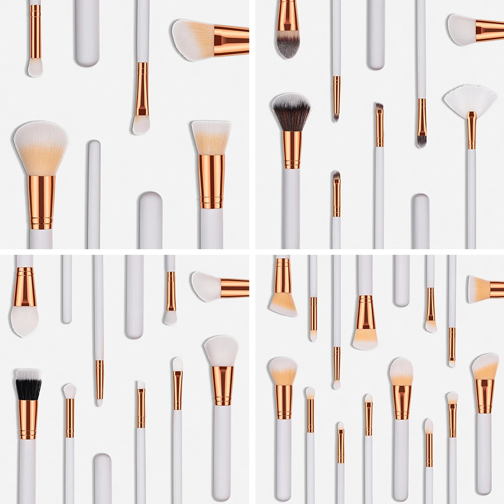 

Practical Durable Ergonomic Portable Travel Home Wood With Handle Accessories Multifunction Makeup Brush