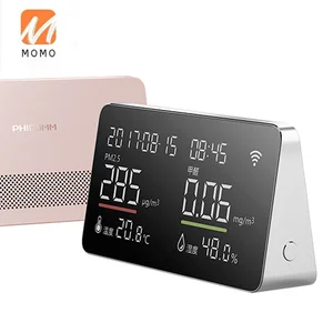 Formaldehyde Measuring PM2.5 Detection Temperature Detection Humidity Detection Time Date Multifunction