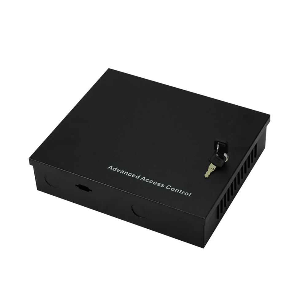 Металлическая плата панели управления доступом с блоком питания постоянного тока 12 В 5 А для системы офисного входа 1/2/4 двери - конвертерная коробка