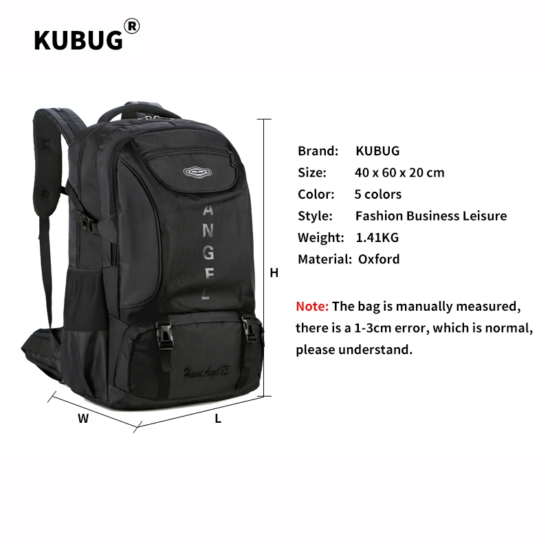 Супербольшой спортивный рюкзак KUBUG 85L для улицы верховой езды Походов Кемпинга