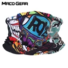 Клоунская Magic бандана бег шарф половина уход за кожей лица поход кемпинг сноуборд охота крышка лыжный рыбалка байкерские эластичный шарф Пеший Туризм Спортивные Для мужчин для девочек с бантами; Дышащие Балаклава