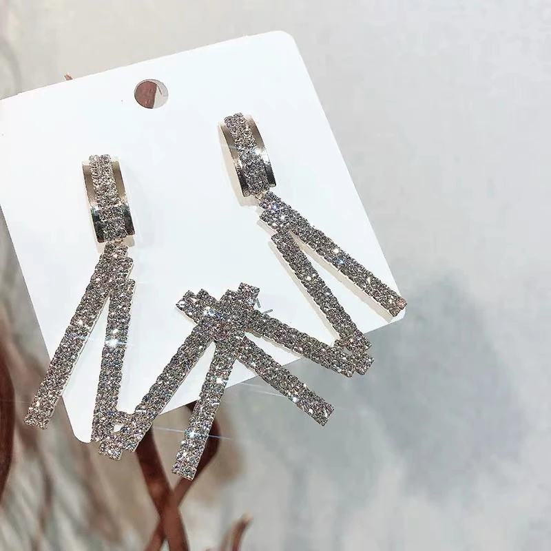 Горячая Распродажа трендовые буквы м серьги преувеличенная индивидуальность