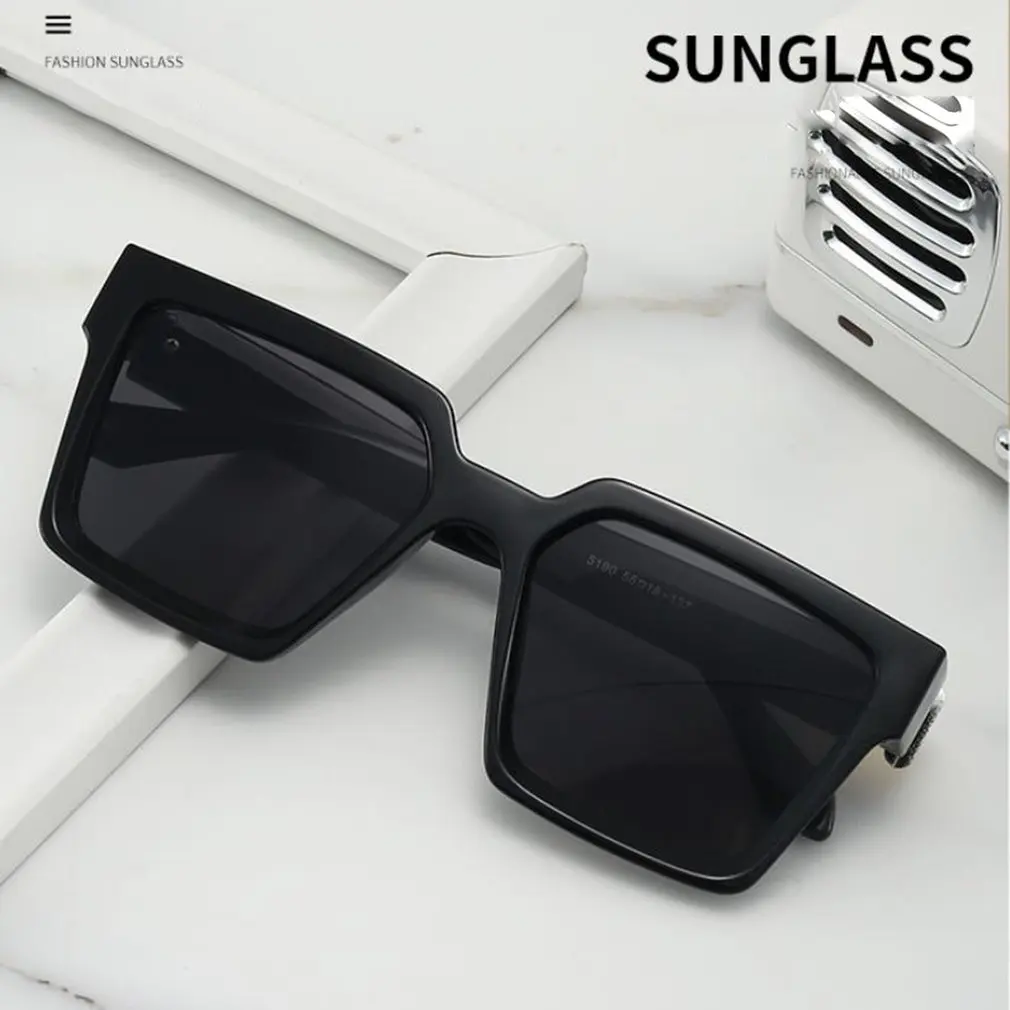 

Классические квадратные солнцезащитные очки в европейском и американском стиле ретро для путешествий женские прямоугольные маленькие винтажные очки высокой четкости