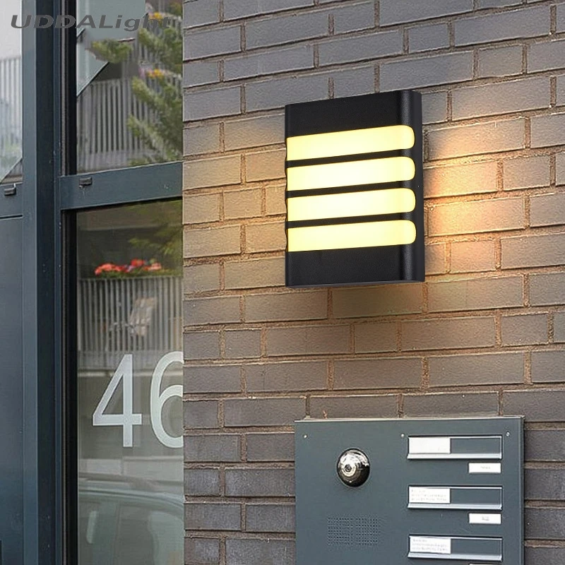 

Современный настенный светильник Открытый IP65 садовый светодиодный наружный высококачественный алюминиевый Luces наружный балкон verlichting buiten ...