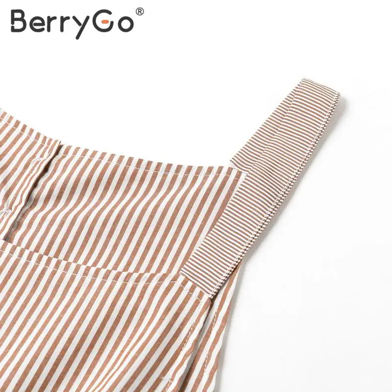 Женский пляжный сарафан BerryGo повседневное короткое ТРАПЕЦИЕВИДНОЕ ПЛАТЬЕ в