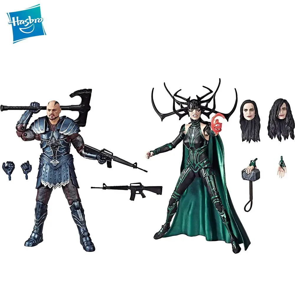 

Hasbro Marvel Legends 80th Anniversary 6-inch Movable Thor Hela Hangman Set Figure Model Boy Toy Gift Collection Avengers Anime