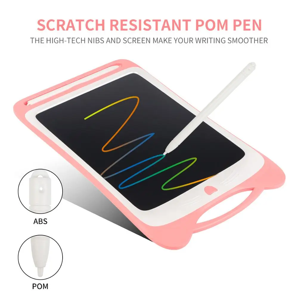 Портативный электронный ЖК-планшет для рисования с кнопкой защиты от износа 8 5/12