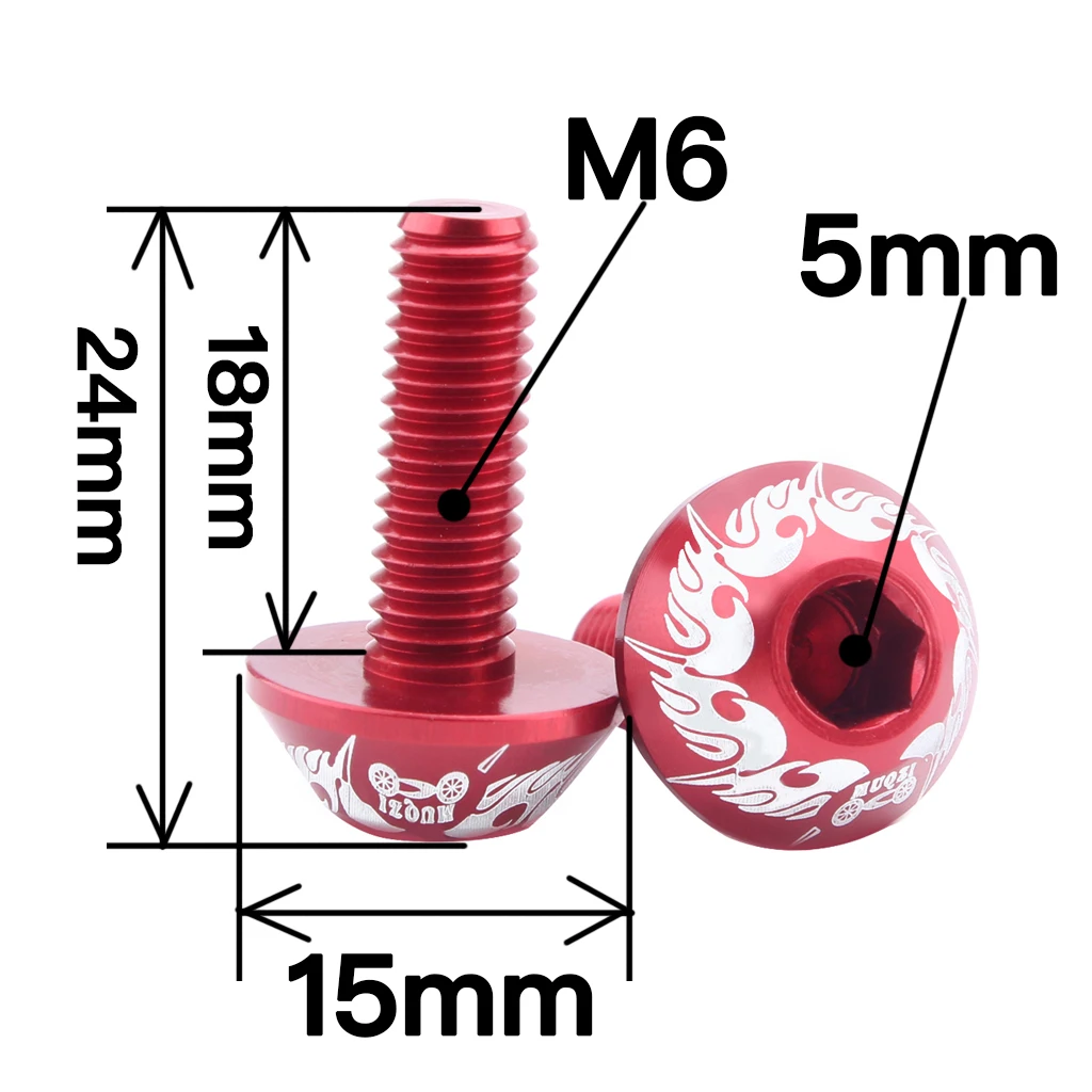 

Hex Socket Tapping Screws Water Bottle Cage Holder Bracket Screws For Bike