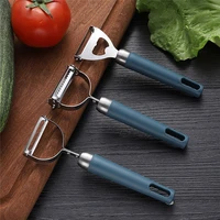 stainless steel fruit vegetable peeler multifunction household plastic handle potato peeling cutter knife kitchen accessories