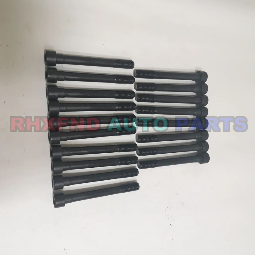 18 шт. 4D56T 4D56 головка болтов гайки для Hyundai H1 H100 Galloper превышать Mitsubishi Montero Pajero L300 Canter