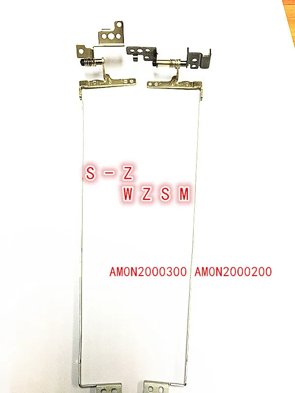 WZSM ноутбук lcd шарнир для lenovo G580 G580A G585 PN: QIWG6.R QIWG6.L AM0N2000300 AM0N2000200 левый и правый