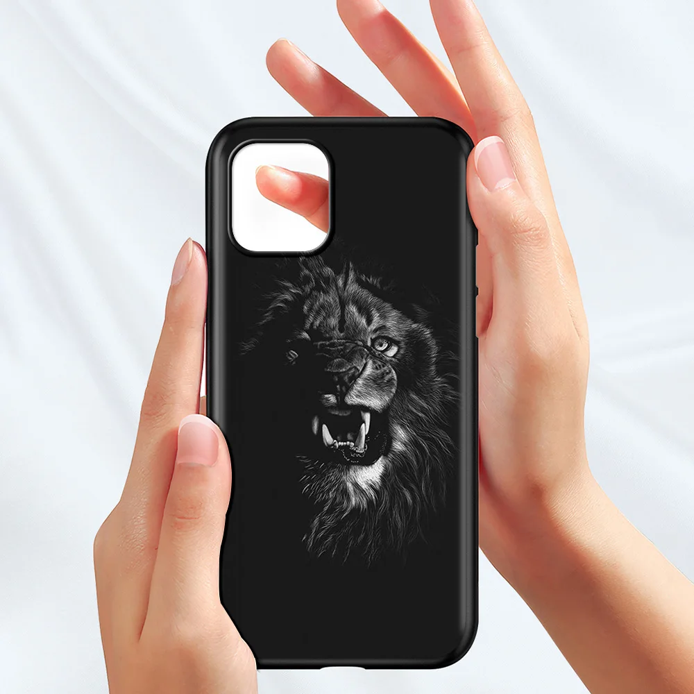 Чехол для iPhone 8 7 6 6S Plus 11 12 Pro Xr Xs Max гибкий гелевый защитный чехол телефона с