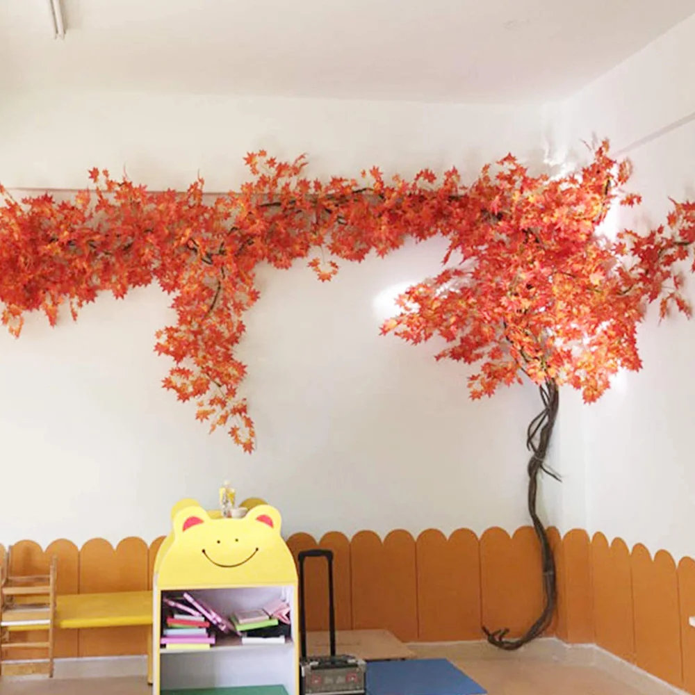 Искусственные осенние кленовые листья 2021 искусственные на День Благодарения